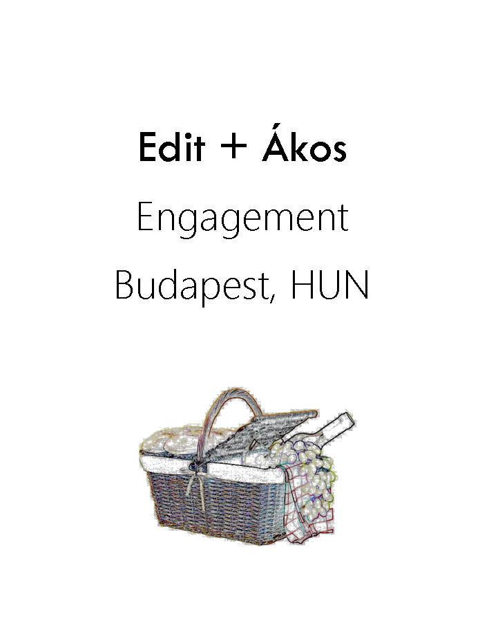 Edit + Ákos engagement, 2016